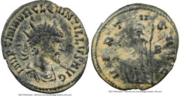ANCIENT LOTS. Roman Imperial. Lot of two (2) BI antoniniani. NGC Choice Fine-XF, light scratches. 1) Quintillus (AD 270). BI antoninianus. NGC Choice ...