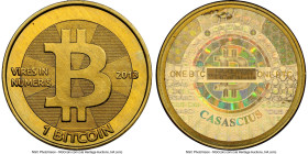Casascius brass Unloaded (Redeemed) 1 Bitcoin (BTC) 2013 MS66 NGC, Ahonen-pg 94. Total Issued: 8,352. Series 2. Type PF2. Firstbits 13CdDNaN. From the...