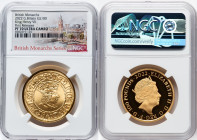 Elizabeth II gold Proof "King Henry VII" 100 Pounds (1 oz) 2022 PR70 Ultra Cameo NGC, S-BMGA1. Mintage: 610. British Monarchs series. First Releases. ...