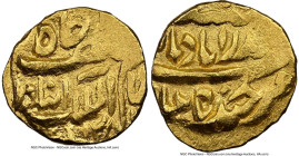 Hyderabad. Afzal ad-Daula gold 1/8 Mohur AH 1281 (1864) MS65 NGC, KM-Y8, Fr-1153. Top grade certified. HID09801242017 © 2024 Heritage Auctions | All R...