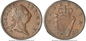 George III 1/2 Penny 1769 AU53 Brown NGC, KM137, S-6612. Type I short bust variety. HID09801242017 © 2024 Heritage Auctions | All Rights Reserved www....