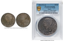 Joseph Napoleon "De Vellon" 20 Reales 1810 M-AI AU Details (Tooled) PCGS, Madrid mint, KM551.2, Calico-37. Large eagle. HID09801242017 © 2024 Heritage...