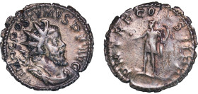 Rome Gallic Empire 259 - 259 BI Antoninianus - Postumus (P M TR P COS II PP) Billon Lugdunum Mint 2.85g VF RCV III 10970 RIC V.2 53