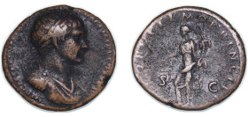 Rome Roman Empire 103 - 111 AE As - Trajan (S P Q R OPTIMO PRINCIPI S C; Aequitas) Bronze Rome Mint 11.18g VF RIC II 497 (as) OCRE ric.2.tr.497_as