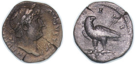 Rome Roman Empire 125 - 127 AR Denarius - Hadrian (COS III) Silver Rome Mint 2.2g VF RIC II.3 798 OCRE ric.2_3(2).hdn.798