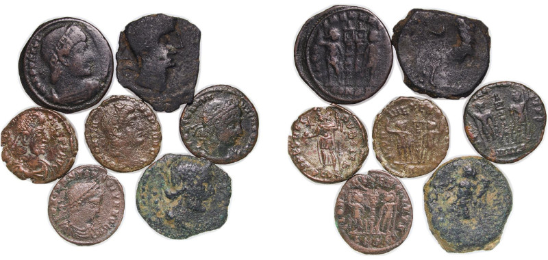 Rome Roman Empire 1st - 4th Centuries AE Coinage (8 Lots) Bronze VF