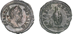 Rome Roman Empire 202 - 210 AR Denarius - Septimius Severus (VOTA SVSCEPTA XX) Silver Rome Mint 2.33g XF RIC IV.1 308 OCRE ric.4.ss.308