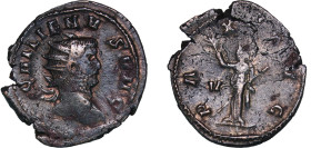 Rome Roman Empire 260 - 268 V BI Antoninianus - Gallienus (PAX AVG; Pax) Billon Rome Mint 3.9g VF RIC V.1 256k OCRE ric.5.gall(2).256k