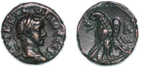 Rome Roman Empire Roman provinces, Egypt 268 - 269 LA AE Tetradrachm - Claudius II (Alexandria) Bronze Alexandria Mint 9.28g XF Milne 4225 Alex 104.1
