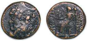 Rome Seleucia Pieria 90 BC - 89 BC AE Tetrachalkon - Seleukeia Pieria (Zeus) Bronze 7.75g VF BMC Greek 20.153 GCV 5853 RPC I 4212 SNG Copenhagen 67-68