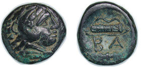 Greece (ancient) Kingdom of Macedonia 325 BC - 310 BC AE Chalkon - Alexander III Bronze 5.64g VF GCV 6742 Price 373 Price 374 Price 375 Price 376