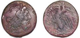 Greece (ancient) Ptolemaic Kingdom 246 BC - 222 BC AE Eikosachalkon - Ptolemy III Bronze 25.52g VF SvoronosPt 1167-L