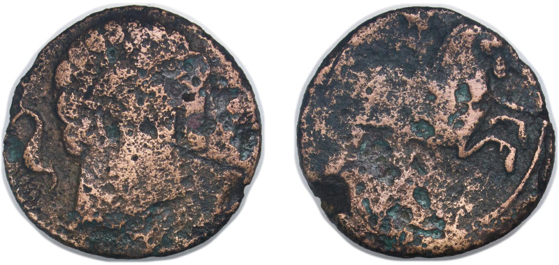 Iberia (ancient) 3rd - 1st Centuries BC AE AS Bronze 9.77g VF