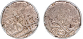 Iran Kingdom - Qajar dynasty 1801 - 1802 1 Rial - Fat'h Ali Qajar (Type A) Silver Mazandaran Mint 10.8g VF KM 674.10