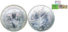 Spain Kingdom 1998 M 3 Euro (Discovery of the Mainland - Venezuela) Silver (.925) Madrid Mint (60000) 20g BU