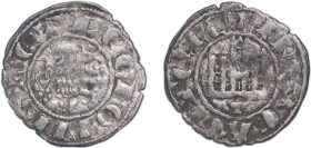Spain Kingdom of Castile and Leon 1295 - 1312 Denier - Ferdinand IV Billon Cuenca Mint 0.77g VF AB 322