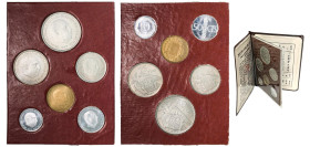 Spain Nationalist Government 1957 &#128972;73 FNMT Set - Francisco Franco (6 Coins) Madrid Mint BU
