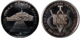 Spain Nationalist Government ND Medal - Francisco Franco Silver 18.92g PF