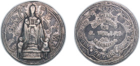 Spain ND Medal - Parroquia de San Valero de Valencia White metal 5.32g XF
