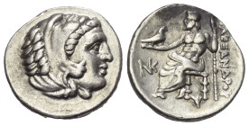 Königreich Makedonien. Alexander III. der Große (336 - 323 v. Chr.).

 Drachme (Silber). Ca. 334 - 323 v. Chr. Sardeis.
Vs: Kopf des jugendlichen H...