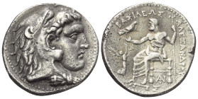 Königreich Makedonien. Alexander III. der Große (336 - 323 v. Chr.).

 Tetradrachme (Silber). Ca. 323 - 317 v. Chr. Tarsos.
Vs: Kopf des jugendlich...