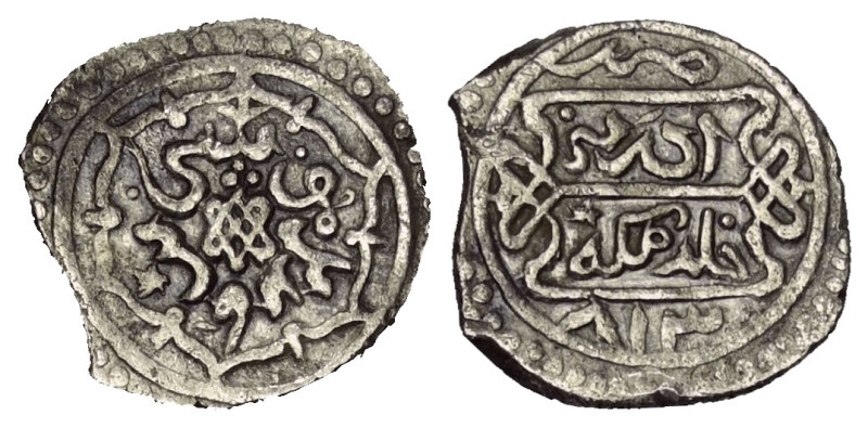 Osmanen. Musa Celebi (813 - 816 H. / 1411 - 1413).

 Akce (Silber). 813 H. Edi...