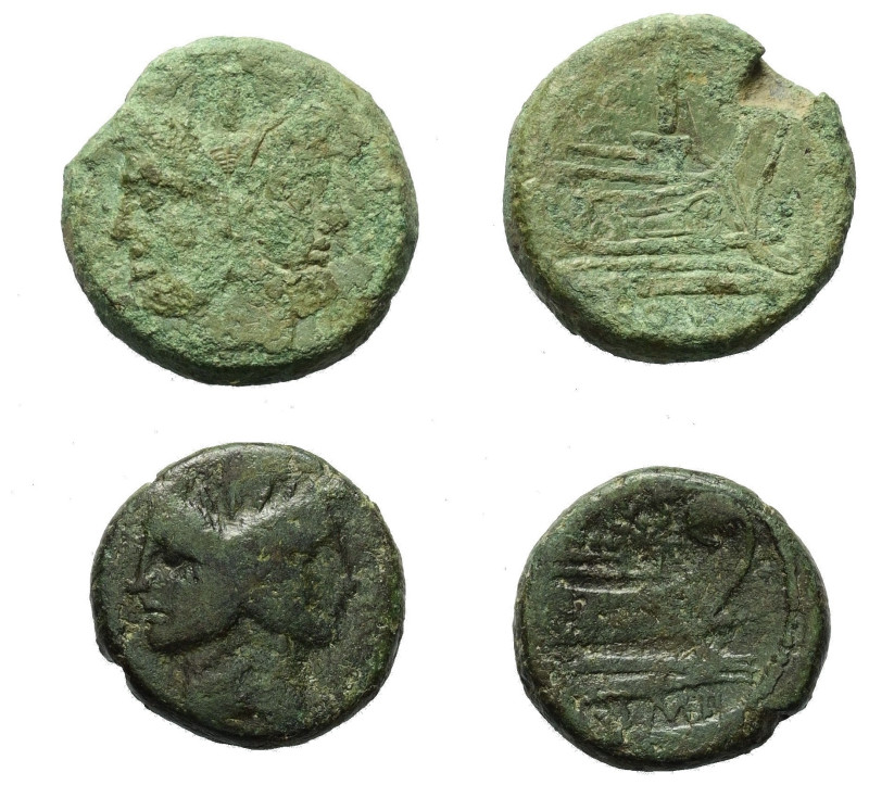 Römische Münzen - Lots. Republik.


Lot (2 Stück, Bronze): Bronzemünzen aus d...