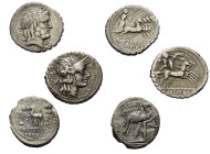 Römische Münzen - Lots. Republik.


Lot (3 Stück, Silber): Denare aus dem 1. Jhdt. v. Chr.

Patina, sehr schön.


Verkauft wie besehen, keine ...