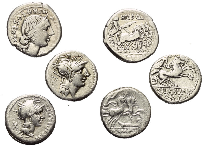 Römische Münzen - Lots. Republik.


Lot (3 Stück, Silber): Denare aus dem 1. ...