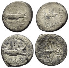 Römische Münzen - Lots. Republik.


Lot (2 Stück, Silber): Legionsdenare (32 - 31 v. Chr.) des Marcus Antonius.

Patina, fast sehr schön.

Verk...