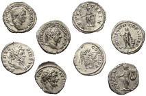 Römische Münzen - Lots. Kaiserzeit.


Lot (4 Stück, Silber): Denare des Septimius Severus (193 - 211 n. Chr.) (2x) und Caracalla (197 - 217 n. Chr....
