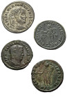 Römische Münzen - Lots. Kaiserzeit.


Lot (4 Stück, Bronze): Folles des Diocletianus (284 - 305 n. Chr.), Maximianus I. Herculius (285 - 310 n. Chr...
