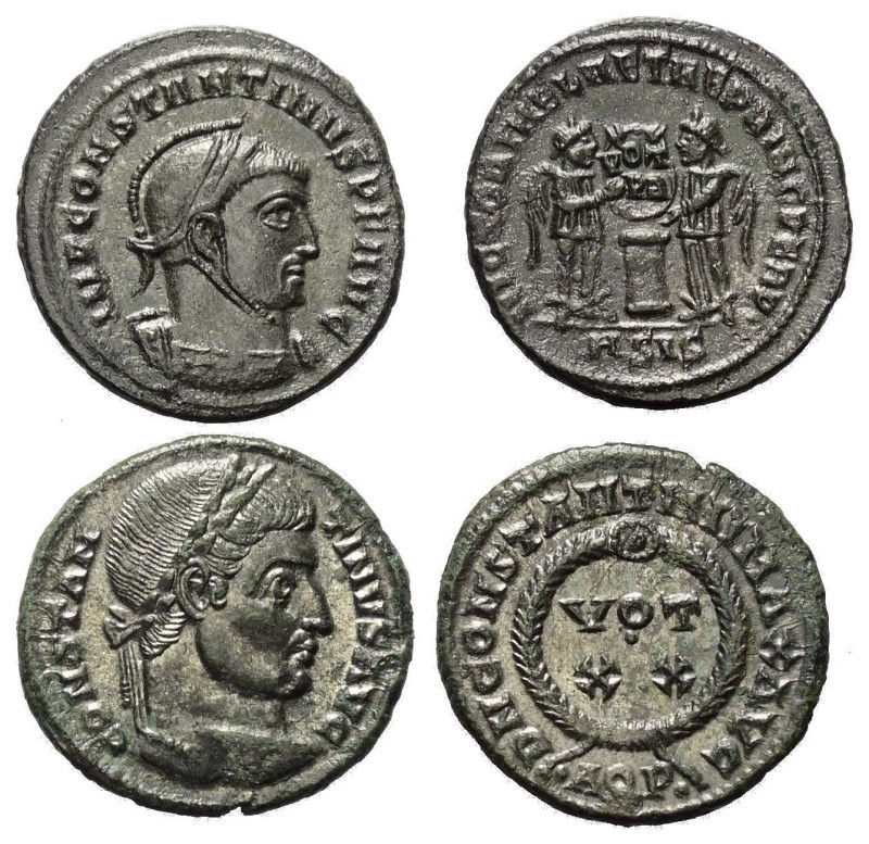 Römische Münzen - Lots. Kaiserzeit.


Lot (2 Stück, Bronze): Folles des Const...