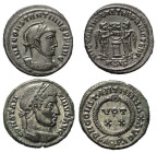 Römische Münzen - Lots. Kaiserzeit.


Lot (2 Stück, Bronze): Folles des Constantinus I. (307 - 337 n. Chr.).

Vorzüglich.

Verkauft wie besehen...
