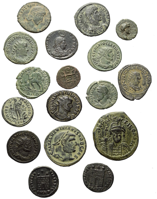 Römische Münzen - Lots. Kaiserzeit.


Lot (17 Stück, Bronze): Bronzemünzen au...