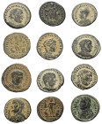 Römische Münzen - Lots. Kaiserzeit.


Lot (12 Stück, Bronze): Bronzemünzen aus dem 4. Jh. n. Chr.
Unter anderem: Constantinus I. (307 - 337 n. Chr...
