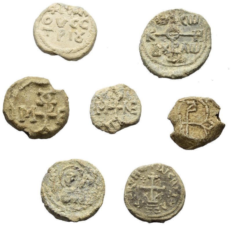 Siegel, Plomben, Tesserae - Lots.


Byzantinische Bleisiegel.

Lot (7 Stück...