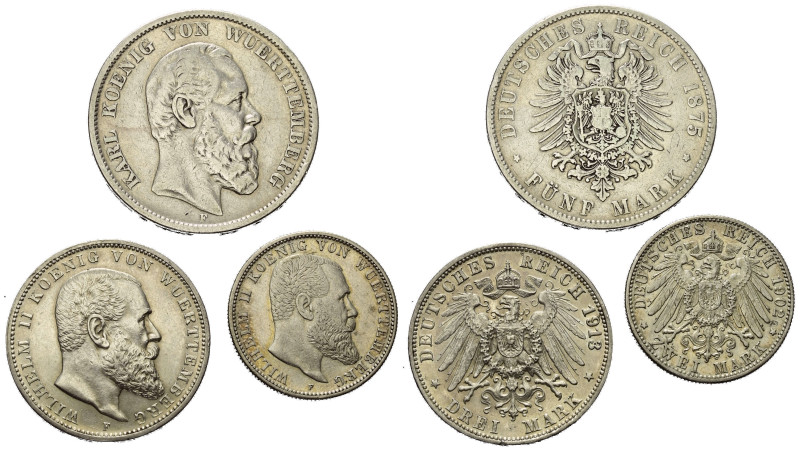 Deutschland - Lots.


Deutschland nach 1871. Kaiserreich. 
Württemberg. 
Wi...