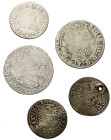 Europa - Lots.


Polen. Königreich. 
Meist Sigismund III. Wasa (1587 - 1632).

Lot (5 Stück, Silber): Halbgroschen ohne Jahr und 1512; Sechgrösc...