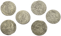 Europa - Lots.


Polen. Königreich. 
Johann II. Kasimir (1649-1668).

Lot (3 Stück, Silber): Sechsgröscher (Szostak). 1661 TLB und 2x 1664 AT. K...