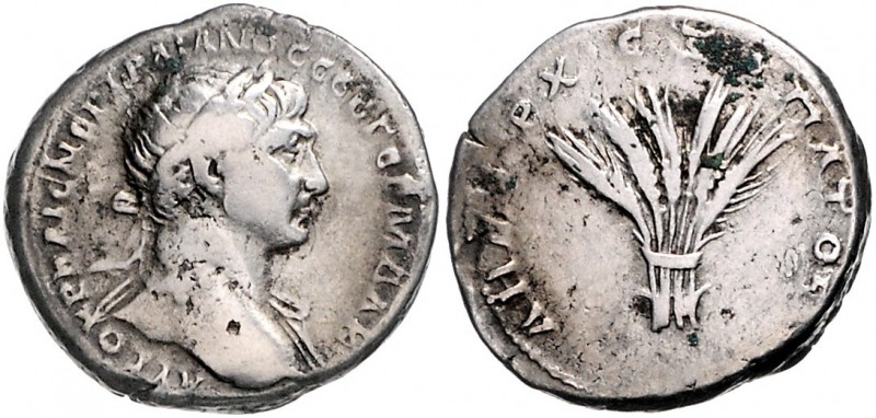Rom - Provinzialprägungen Trajan 98-117 Tridrachme ca. 112-114 n.Chr. Arabia Pet...