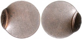 Kaiserreich Kleinmünzen 1 Pfennig o.J. D Fehlprägung: 90% dezentriert J. zu 1. 
 vz