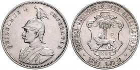 Deutsch-Ostafrika 1 Rupie 1891 J. N713. 
 ss+