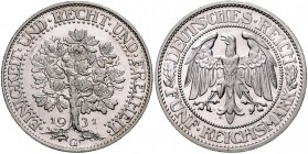 Weimarer Republik 5 Reichsmark 1931 G Eichbaum J. 331. 
 ss-vz