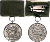 - Schützenmedaillen - Germersheim Versilberte Medaille o.J. (um 1900) (v. Oertel) Dem fleißigsten Schützen" gewidmet von der Zimmerstutzen-Schützen-Ge...