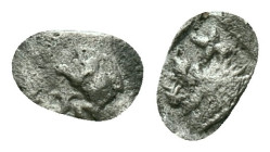 Mysia, Cyzicus Obol circa 450, AR . Forepart of boar l., behind, tunny. Lion’s head l. within incuse square. Reference: Condition: Very Fine

Weight...