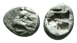 Ionia, Phokaia AR Diobol. late 6th C. BC. Head of griffin l. / Four-part incuse square. Reference: Condition: Very Fine

Weight: 0,73 gr. Diameter: ...