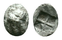 Greek Coins AR Reference: Condition: Very Fine

Weight: 0,17 gr. Diameter: 5,6 mm