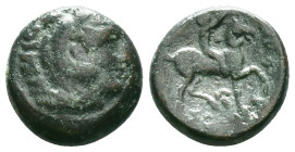 Macedonian Kingdom. Kassander. 316-297 B.C. AE Reference: Condition: Very Fine

Weight: 6,07 gr. Diameter: 16,5 mm