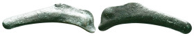 SKYTHIA. Olbia. AE Dolphin, ca. 5th-4th Century B.C. Reference: Condition: Very Fine

Weight: 1,71 gr. Diameter: 30,3 mm